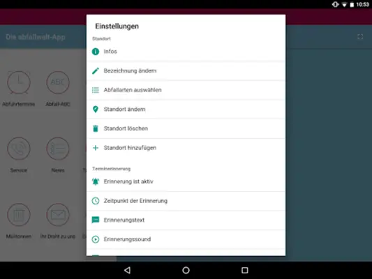 abfallwelt android App screenshot 5